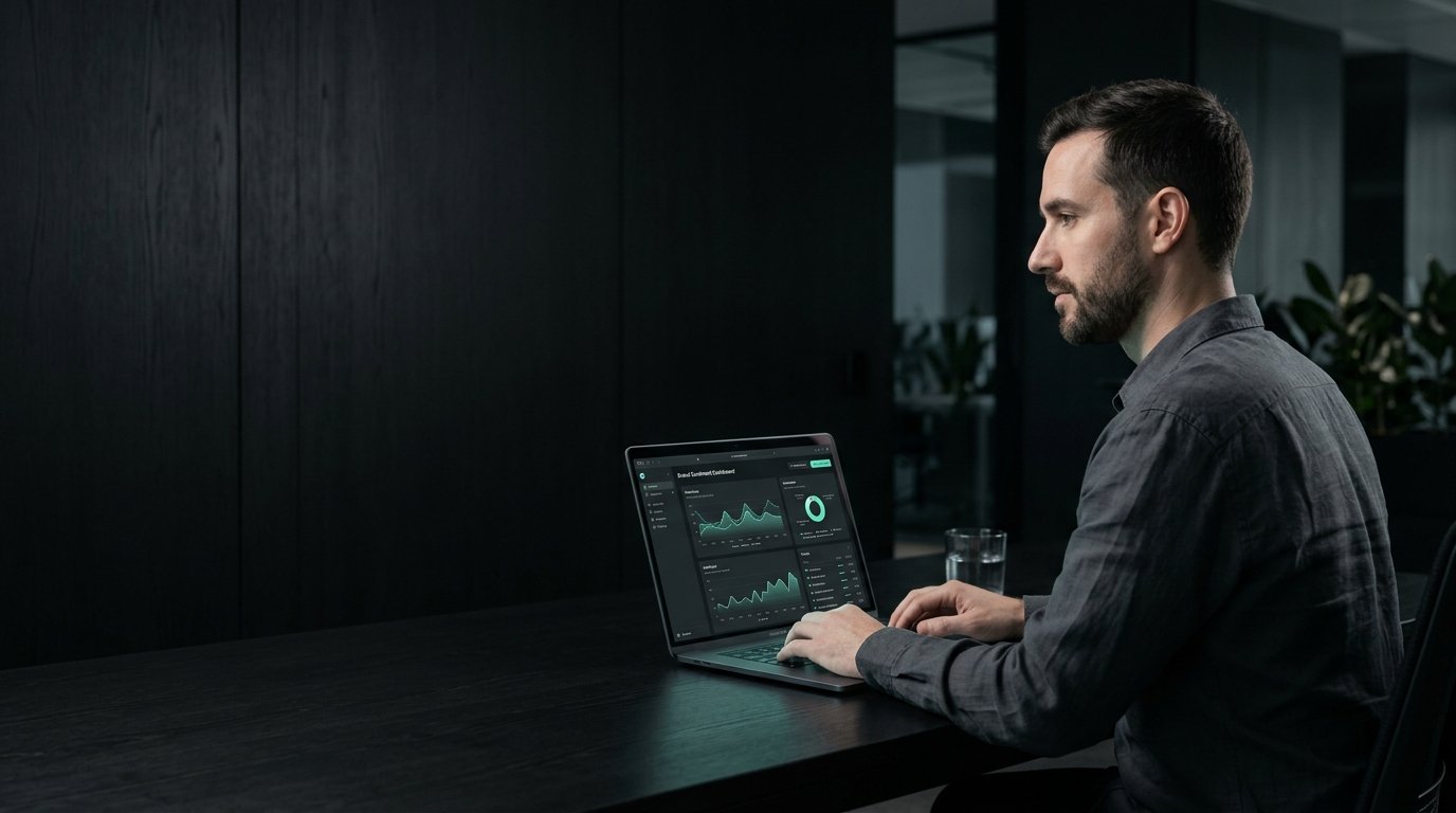 Ditto Brand Intelligence Sentiment Dashboard